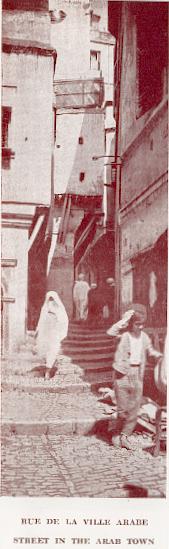 Rue de la ville arabe.
