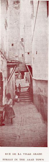 Rue de la ville arabe.
