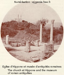 Eglise d'Hippone et muse d'antiquits romaines