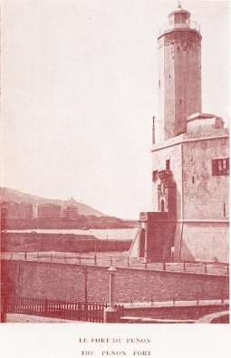 Le fort du Penon. (Amiraut d'Alger)