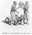 Kabyles marchands de poterie.