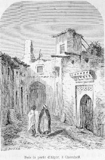 Prs la porte d'Alger  Cherchell.