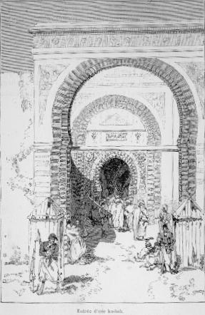 Entrée d'une Kasbah.