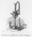 Lampe ou poterie verte. (Tunis)