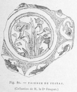 Fig. 80. - Faience de Fostat Fig. 80. - Faience de Fostat