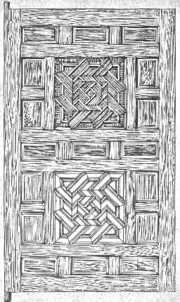 Fig. 161. - porte d'un sbil du XVme sicle. (Caire.)