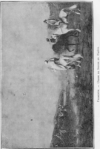 FROMENTIN. - Chasse au faucon en Algrie.