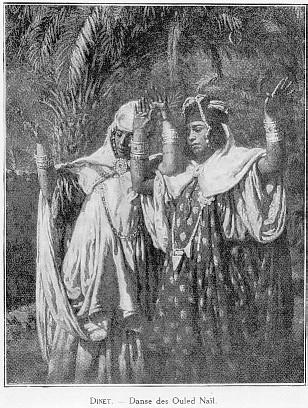 DINET. - Danse des Ouled Nal.