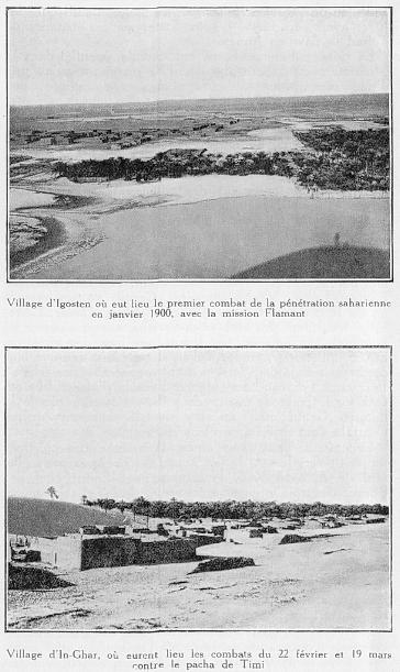 En haut: Village d'Igosten, en bas: Village d'In-Ghar