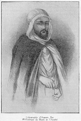 L'MIR ABD EL KADER - Lithographie d'Auguste Bry (Bibliothque du Muse de l'Arme)