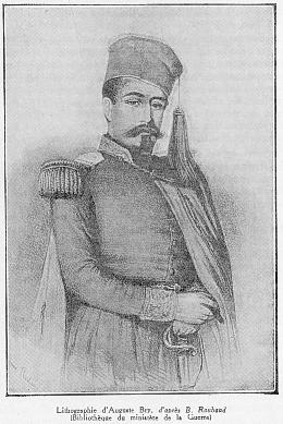 LE GNRAL DE LA MORICIRE - Lithographie d'Auguste Bry, d'aprs B. Roubaad (Bibliothque du ministre de la Guerre)