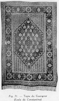 Fig. 71. - Tapis du Guergour (École de Constantine)