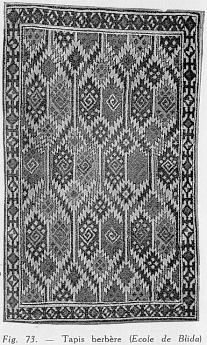 Fig. 73. - Tapis berbère (École de Blida)