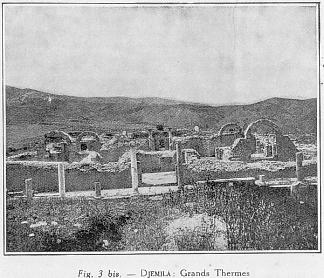 Fig. 3 bis. - DJEMILA : Grands Thermes