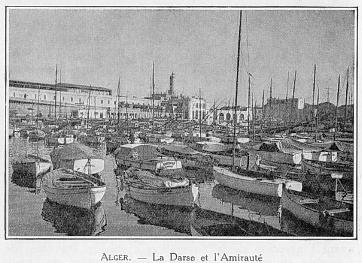 ALGER. - La Darse et l'Amiraut