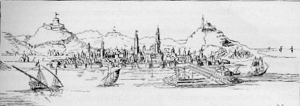 ALGER, d'aprs une gravure du XVIme sicle, frontispice.