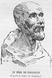 Le pre de FOULCAULD (d'aprs le buste de Paupion).